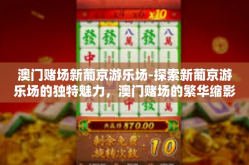 澳门赌场新葡京游乐场-探索新葡京游乐场的独特魅力，澳门赌场的繁华缩影-澳门赌场新葡京游乐场