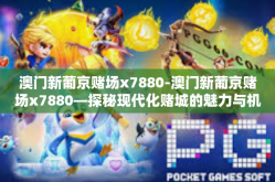 澳门新葡京赌场x7880-澳门新葡京赌场x7880—探秘现代化赌城的魅力与机遇-澳门新葡京赌场x7880