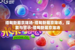 缅甸新葡京赌场-缅甸新葡京赌场，探索与警示-缅甸新葡京赌场