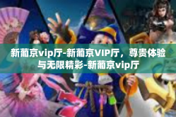 新葡京vip厅-新葡京VIP厅，尊贵体验与无限精彩-新葡京vip厅