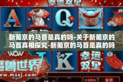 新葡京的马首是真的吗-关于新葡京的马首真相探究-新葡京的马首是真的吗