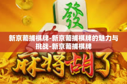 新京葡捕棋牌-新京葡捕棋牌的魅力与挑战-新京葡捕棋牌