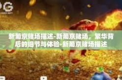 新葡京赌场描述-新葡京赌场，繁华背后的细节与体验-新葡京赌场描述