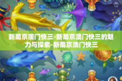 新葡京澳门快三-新葡京澳门快三的魅力与探索-新葡京澳门快三