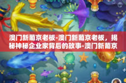 澳门新葡京老板-澳门新葡京老板，揭秘神秘企业家背后的故事-澳门新葡京老板