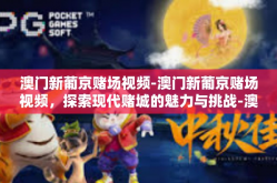 澳门新葡京赌场视频-澳门新葡京赌场视频，探索现代赌城的魅力与挑战-澳门新葡京赌场视频