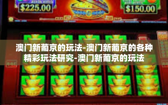 澳门新葡京的玩法-澳门新葡京的各种精彩玩法研究-澳门新葡京的玩法