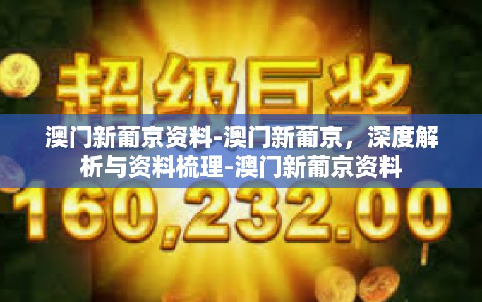 澳门新葡京资料-澳门新葡京，深度解析与资料梳理-澳门新葡京资料