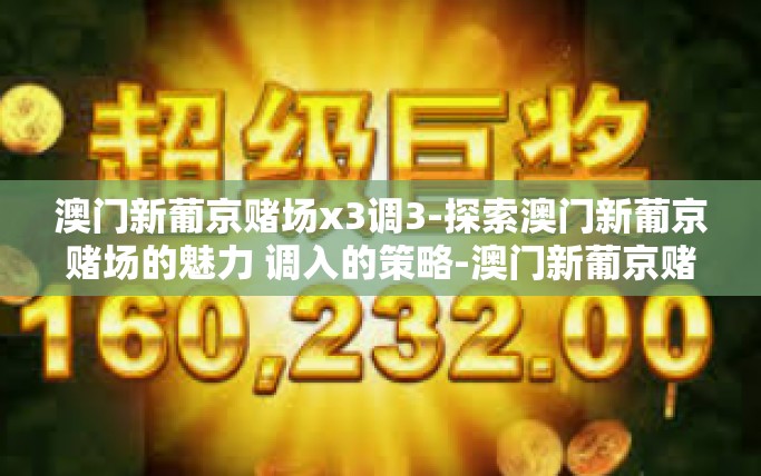 澳门新葡京赌场x3调3-探索澳门新葡京赌场的魅力 调入的策略-澳门新葡京赌场x3调3