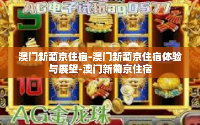 澳门新葡京住宿-澳门新葡京住宿体验与展望-澳门新葡京住宿