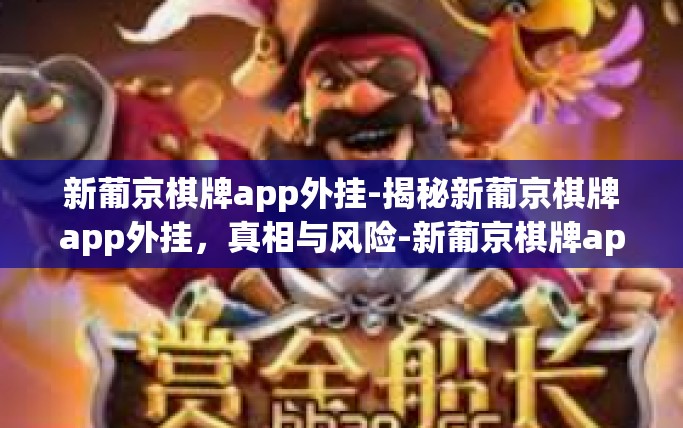 新葡京棋牌app外挂-揭秘新葡京棋牌app外挂，真相与风险-新葡京棋牌app外挂