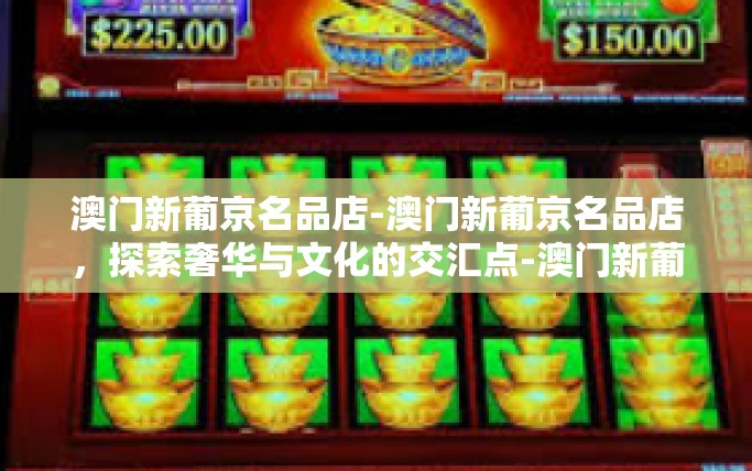 澳门新葡京名品店-澳门新葡京名品店，探索奢华与文化的交汇点-澳门新葡京名品店