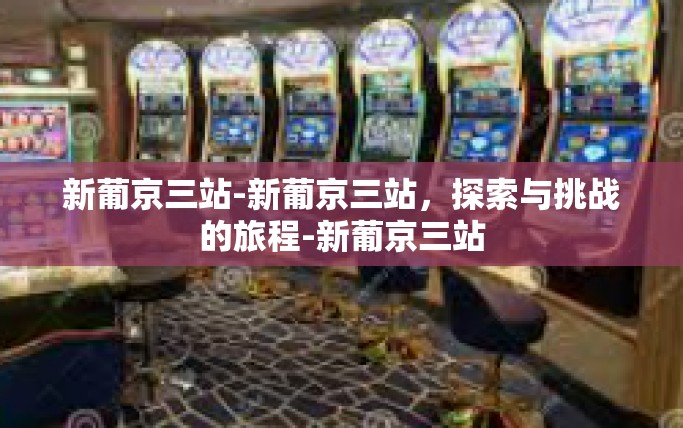 新葡京三站-新葡京三站，探索与挑战的旅程-新葡京三站